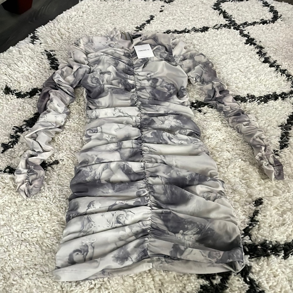 NWT Forever 21 printed mini dress